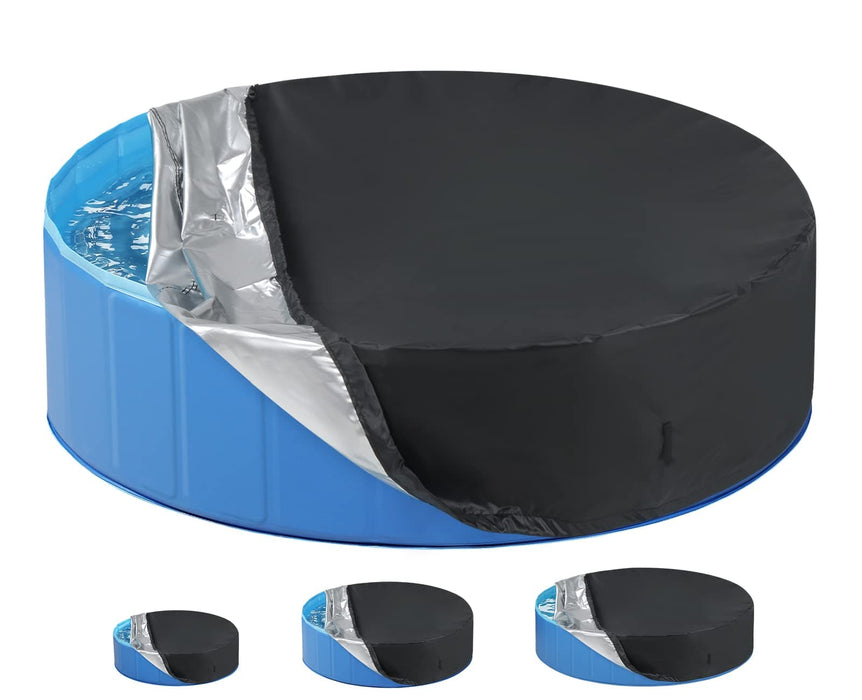 Pecute Pool Cover for Foldable Swimming Pool  (L: 120 x 30 cm)