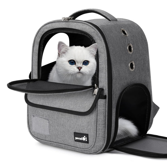 Pecute Small Pet Carrier Backpack for Cats and Puppies