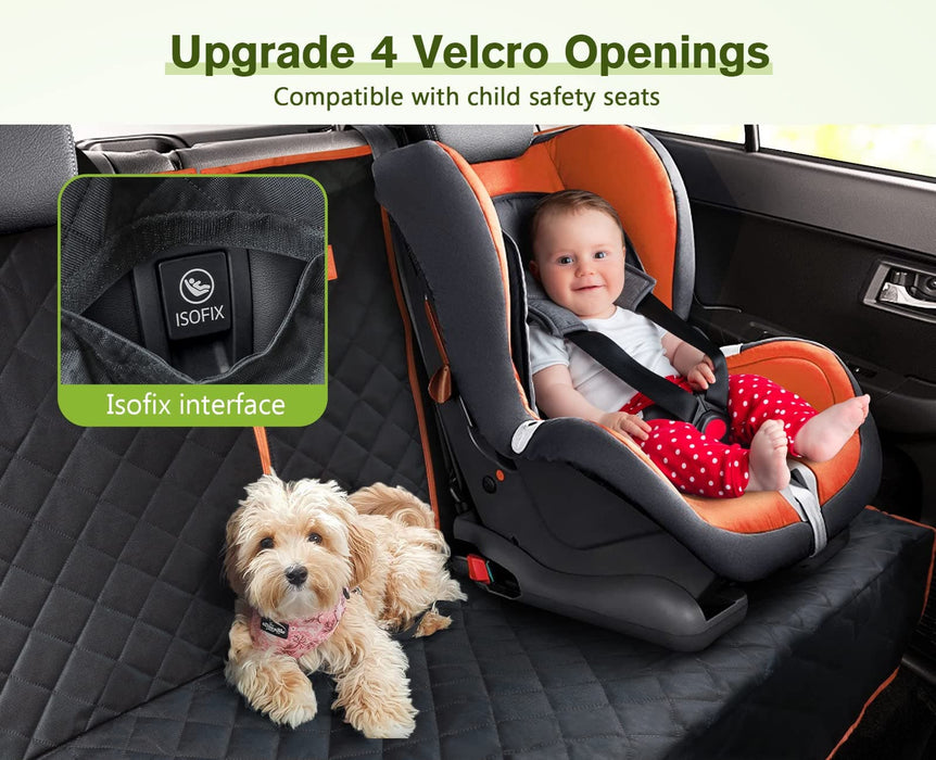 Copri cane Pecute per sedile posteriore auto adatto per bambini ISOFIX