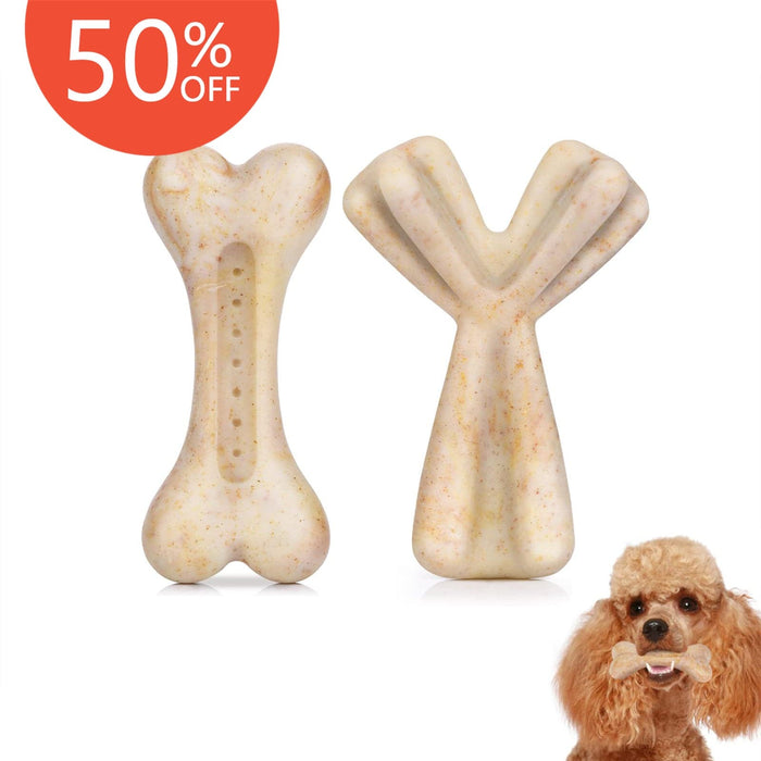 Pecute Tough Dog Chew Toy 2 Pack (Small)