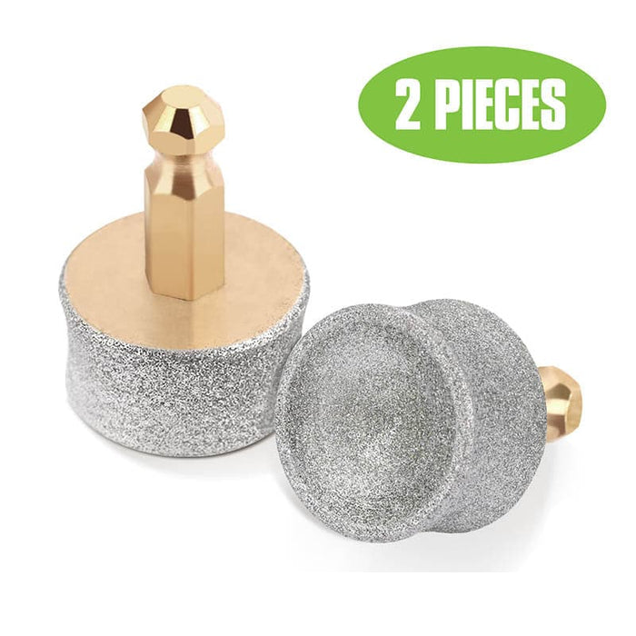 Pecute Replacement Heads for Pet Nail Grinders(2 Pack, Concave)