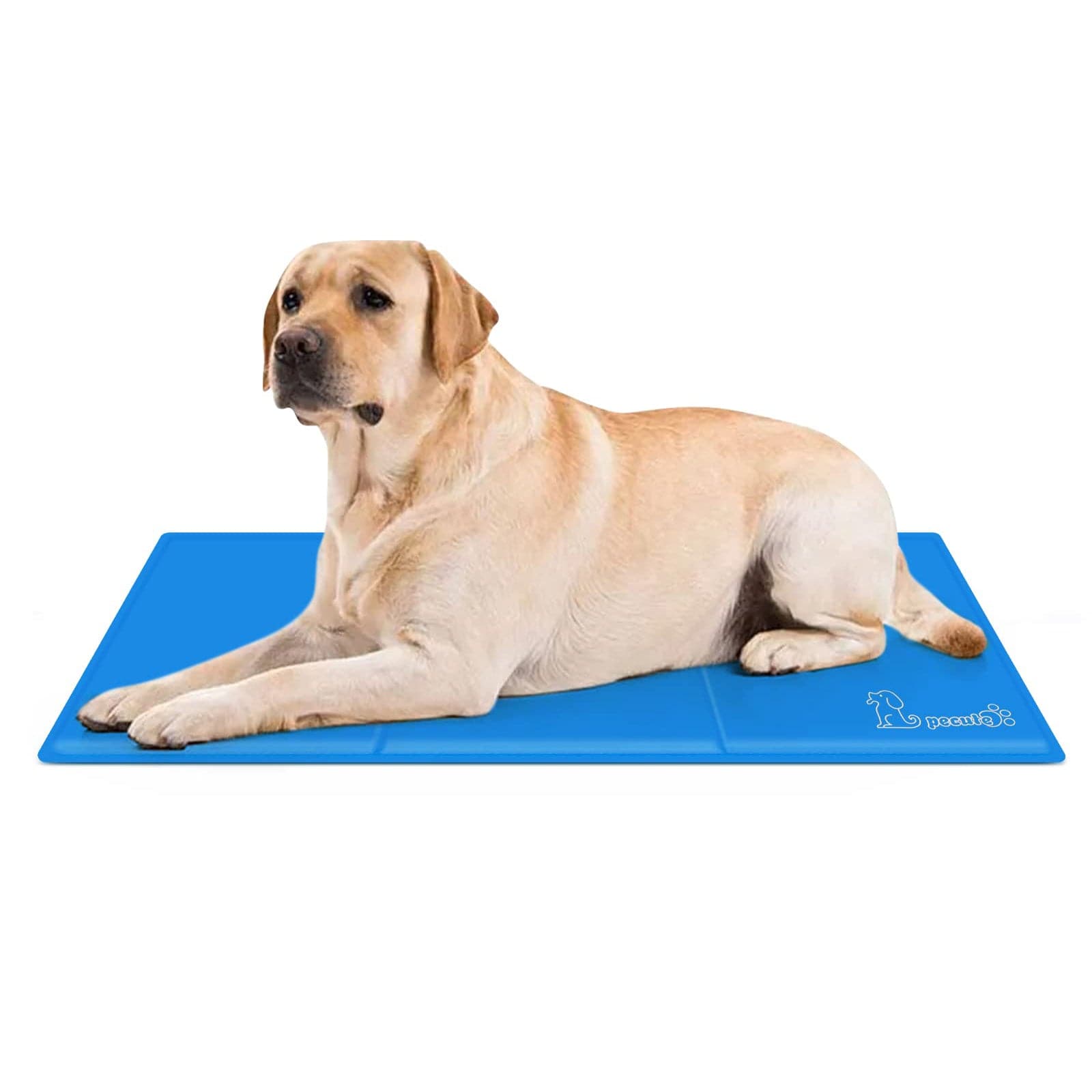Pecute Dog Cooling Mat Blue（XL）