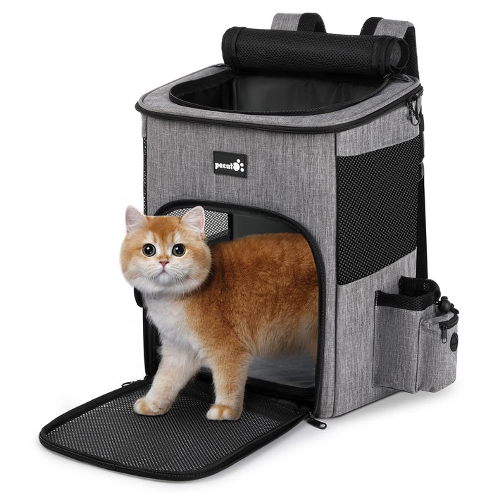 Zaino Pecute Cat Carrier grande con design ventilato