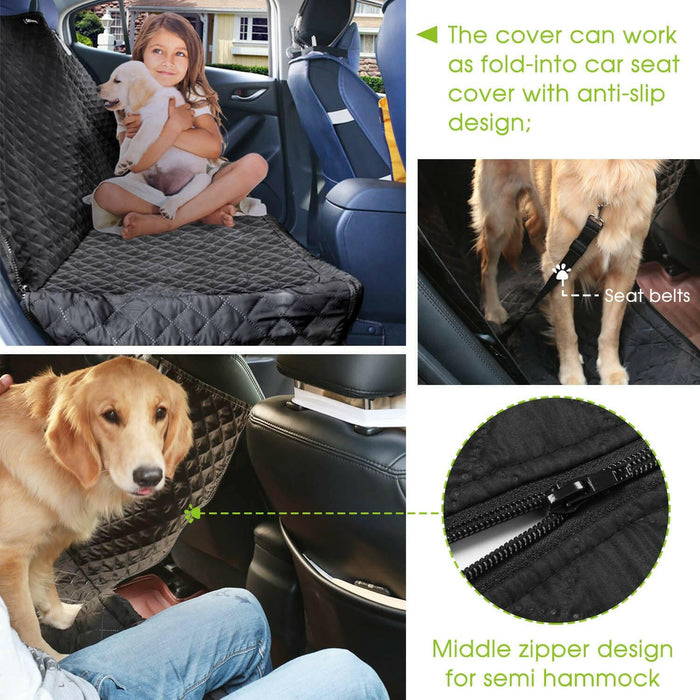 Pecute Dog Car Back Seat Cover
