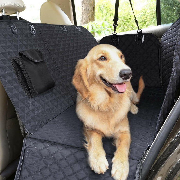 Housse de siège arrière de voiture pour chien Pecute