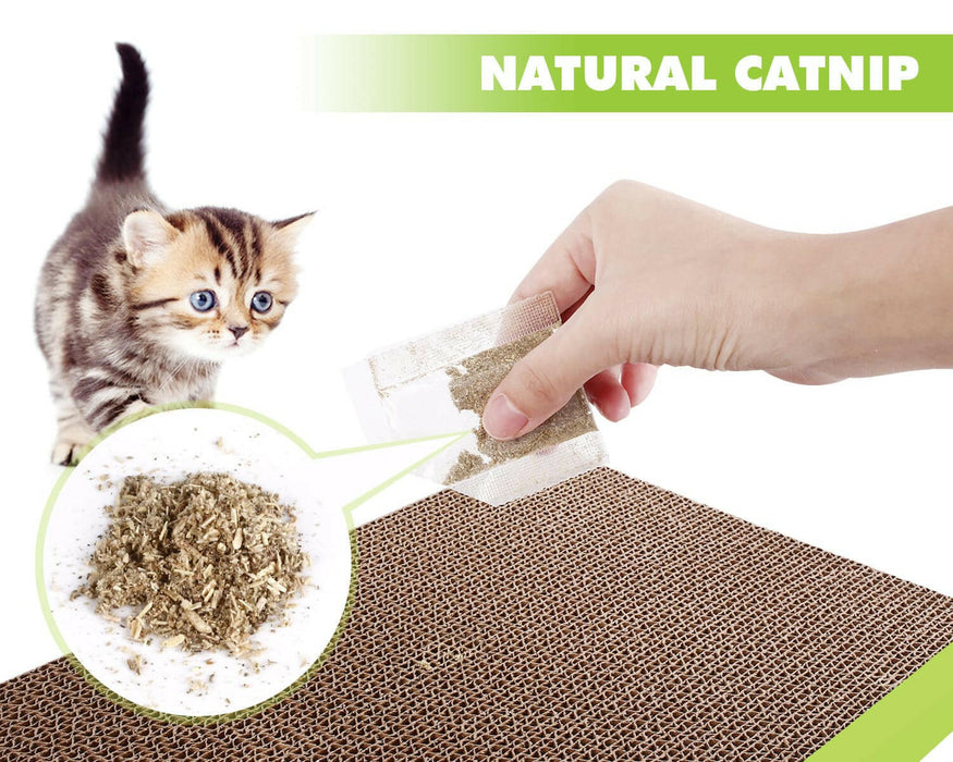 Pecute Cat Scratching Boards Replacement 2 Pack