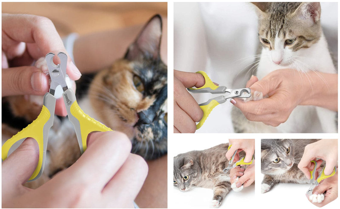 Pecute Cat Nail Clippers Sharp Stainless Steel