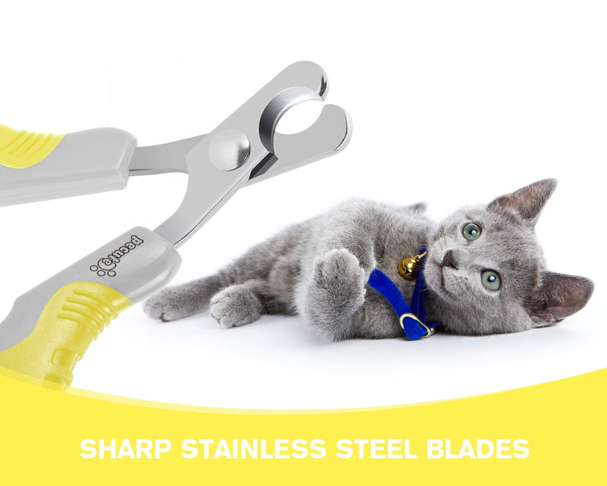 Tagliaunghie per gatti Pecute Sharp in acciaio inossidabile