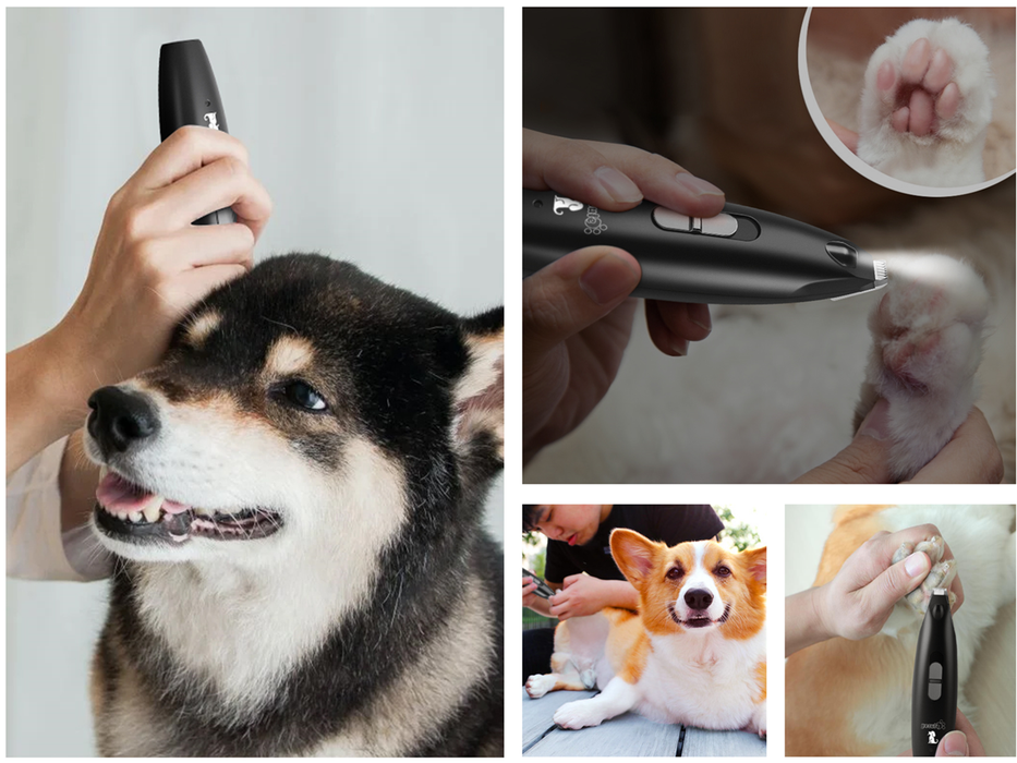 Pecute Pet Paw Clippers con luce a LED