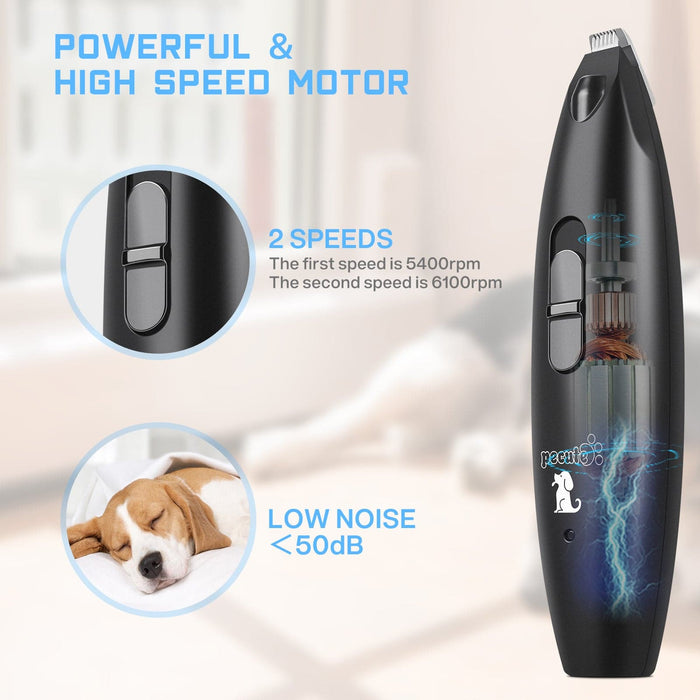 Pecute Pet Paw Clippers con luce a LED