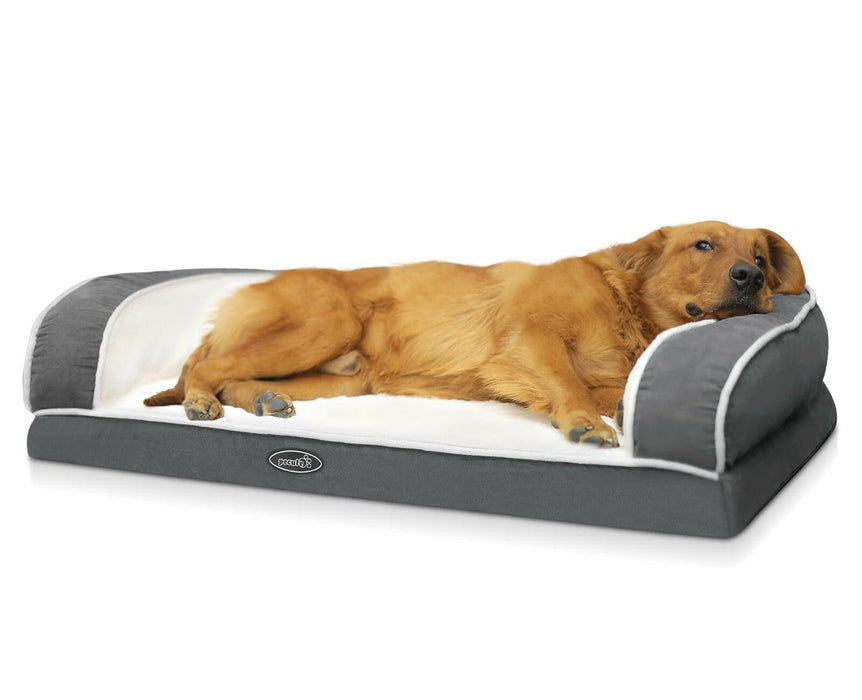 Pecute Orthopedic Dog Sofa Bed(XL: 101×66×20cm)