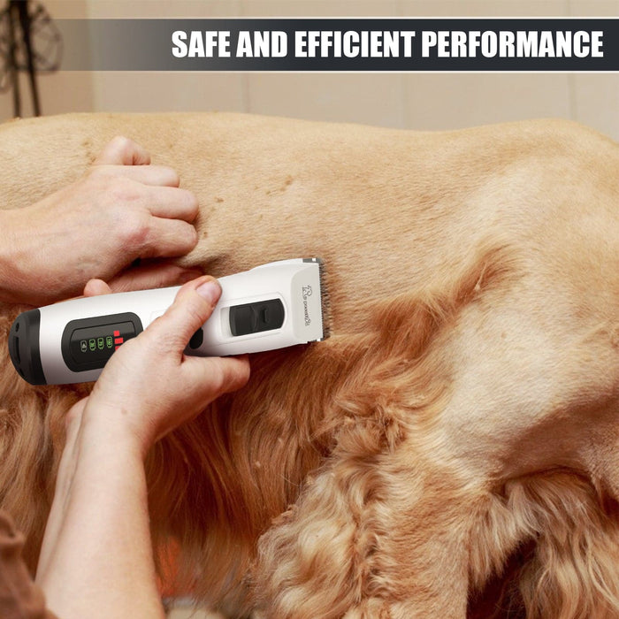 Tosatrice elettrica per animali Pecute, kit per toelettatura cani